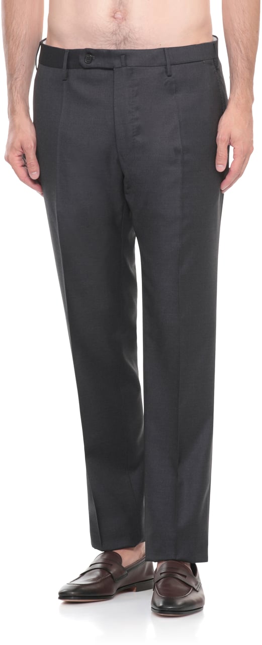 Incotex Trousers Grey Grijs