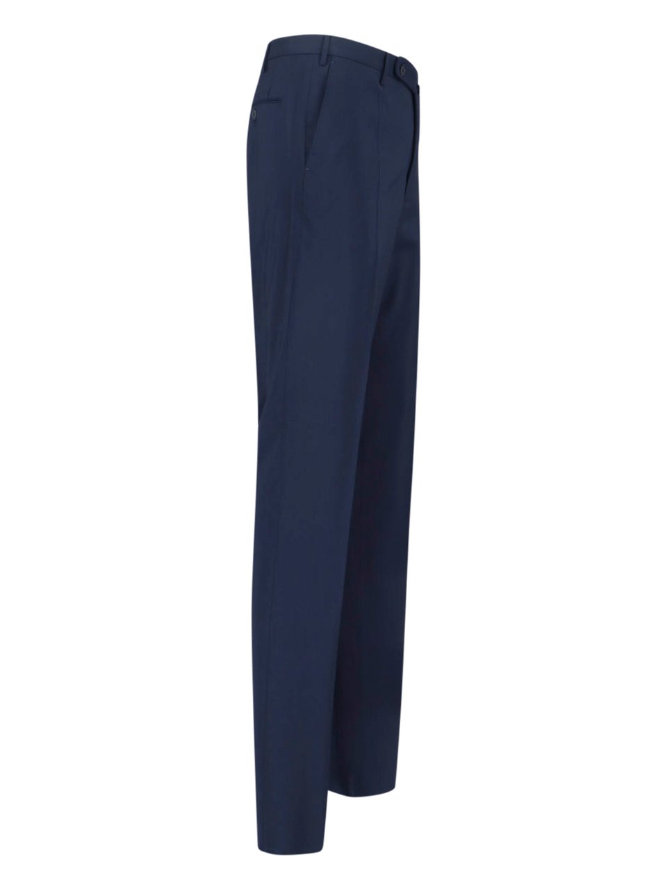 Incotex Virgin Wool Trousers – Navy Blauw