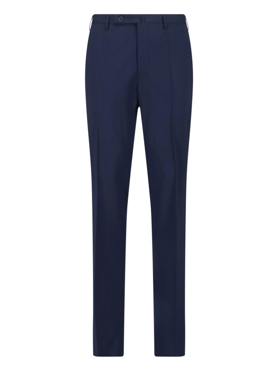 Incotex Virgin Wool Trousers – Navy Blauw