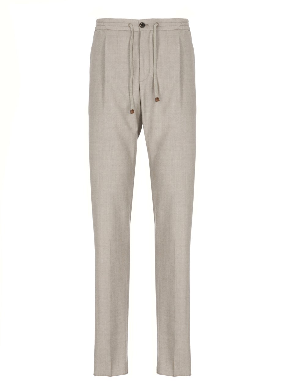 Incotex Trousers Beige Beige