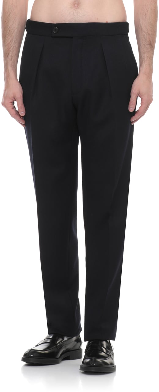 Incotex Trousers Blue Blauw