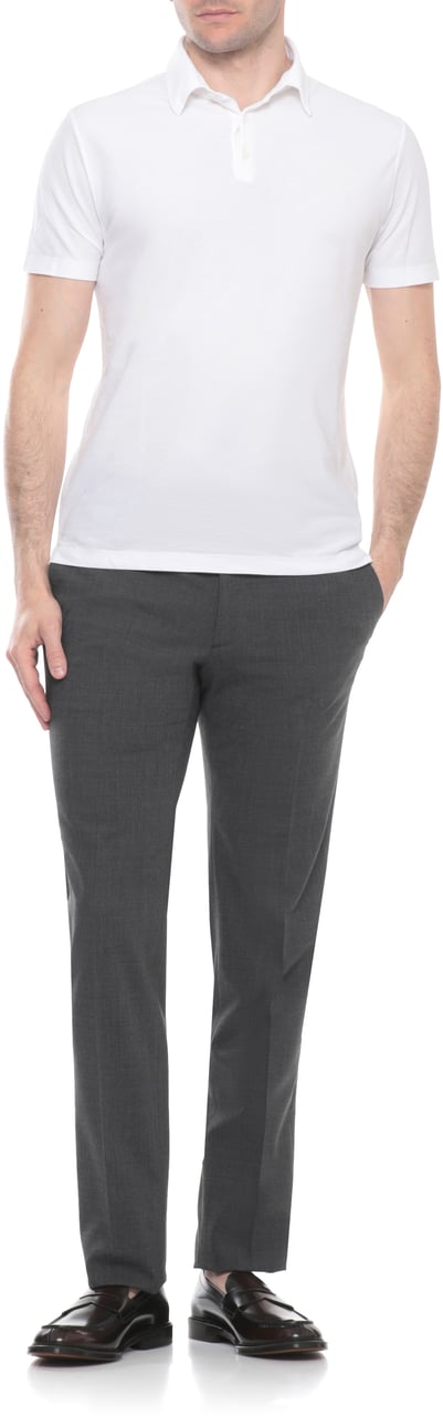 Incotex Trousers Grey Donkergrijs