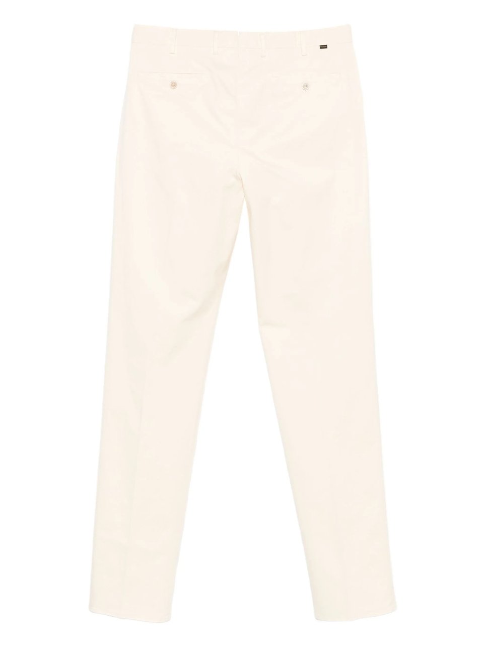 Incotex Black Slim Fit Minimalist Trousers Neutraal