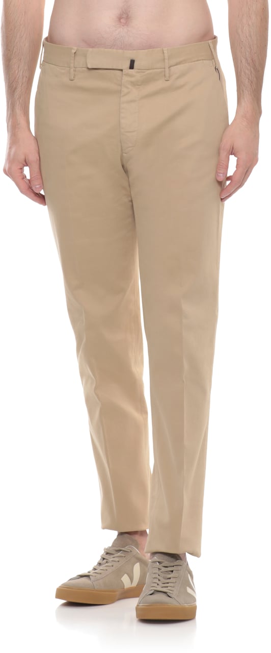 Incotex Trousers Beige Beige