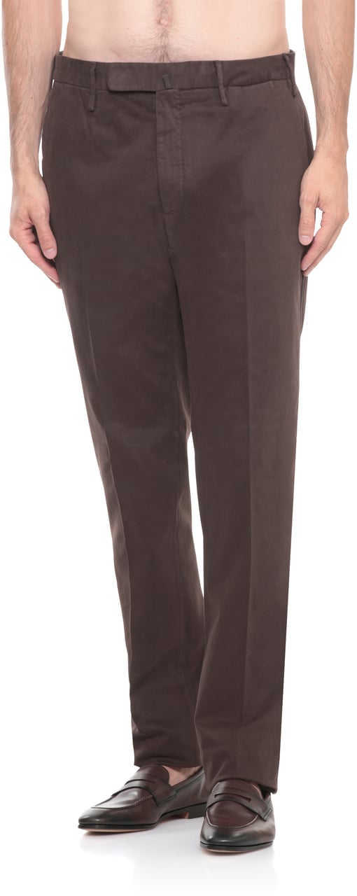 Incotex Trousers Brown Bruin