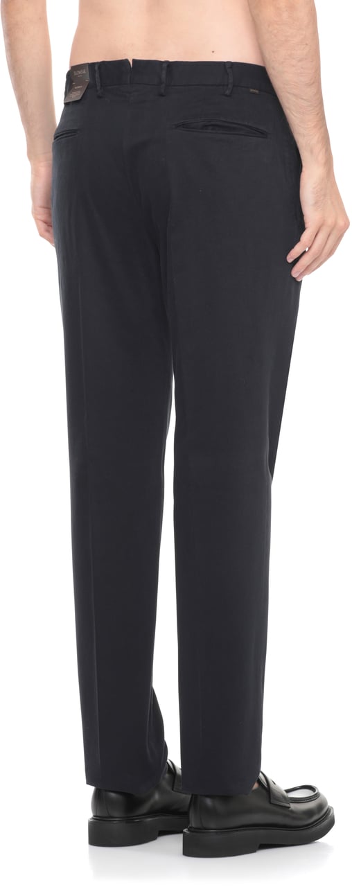 Incotex Trousers Blue Blauw