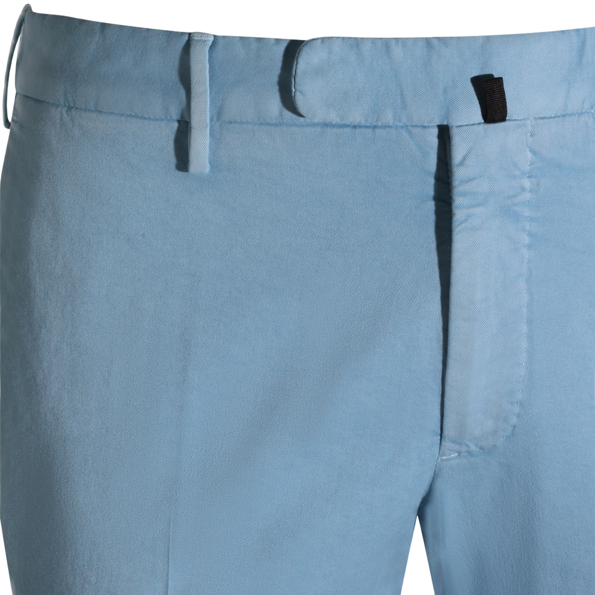 Incotex Straight-Leg Trousers with Subtle Front Pleats Blauw