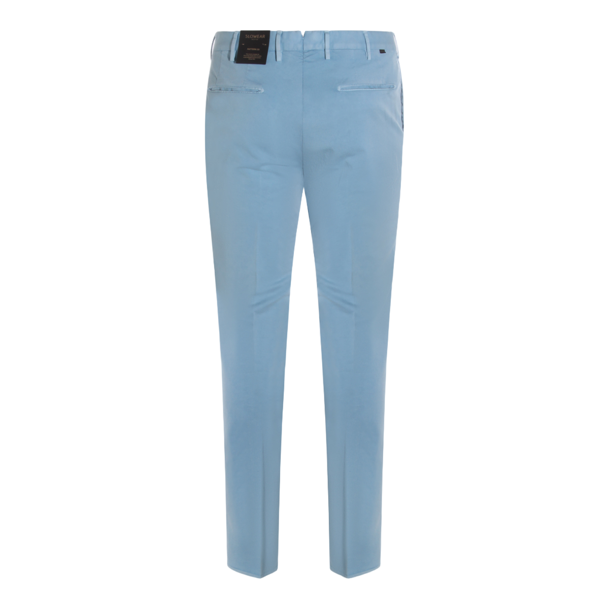 Incotex Straight-Leg Trousers with Subtle Front Pleats Blauw