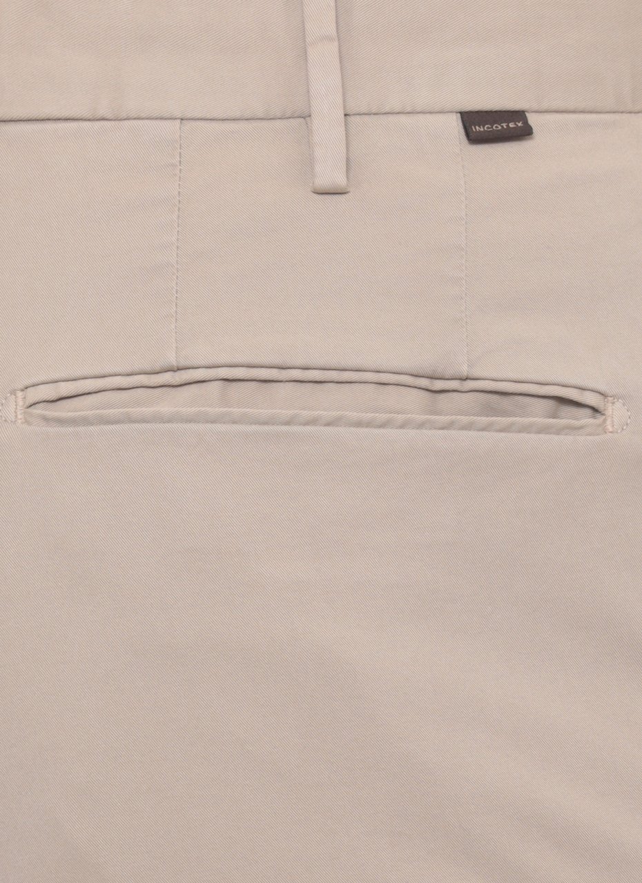 Incotex Trousers Beige Beige