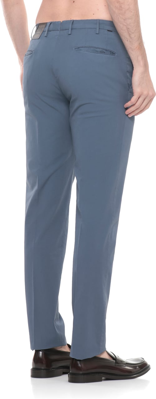 Incotex Trousers Blue Blauw