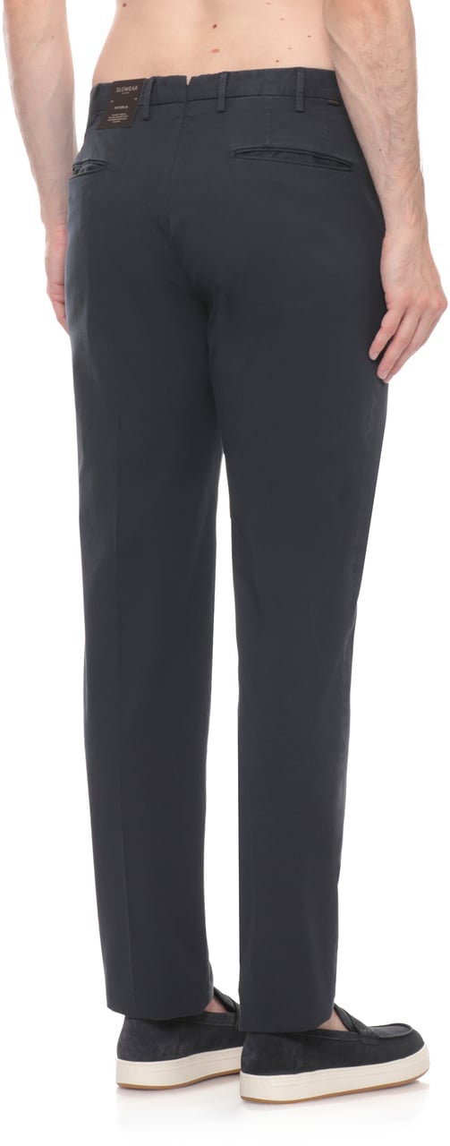Incotex Trousers Blue Navy