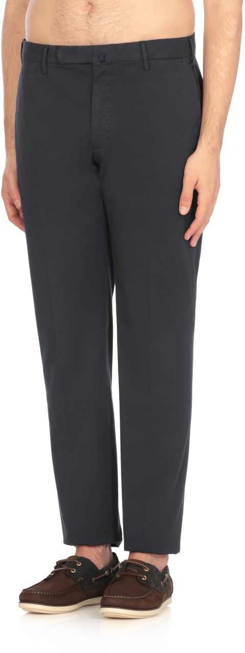 Incotex Trousers Blue Blauw