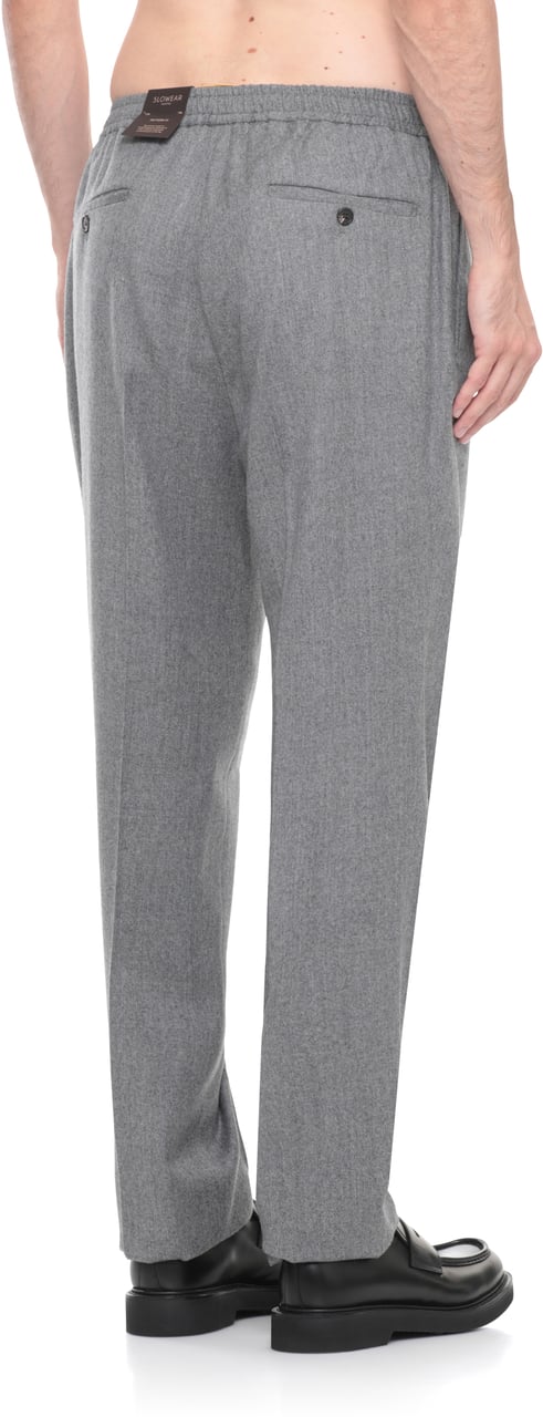 Incotex Trousers Grey Grijs