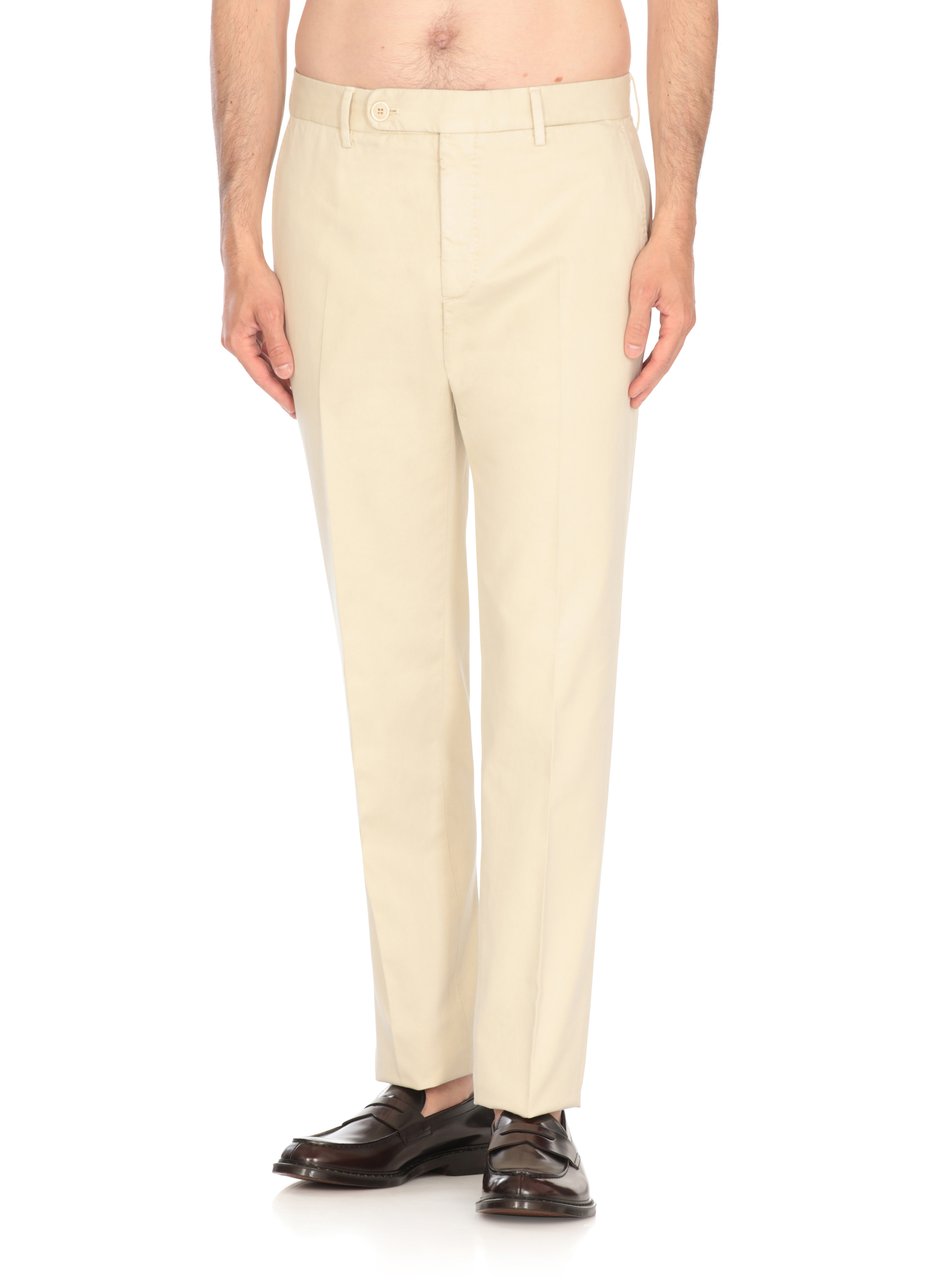 Incotex Trousers Beige Beige