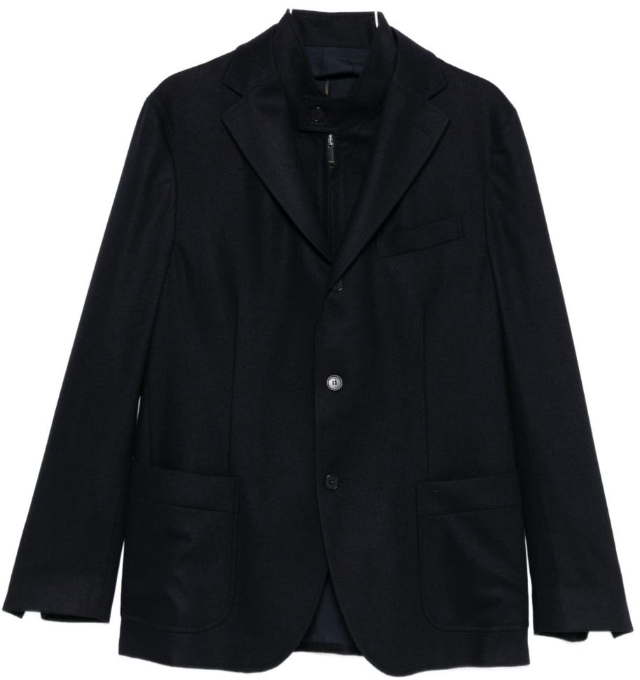 Incotex Jackets Blue Blauw