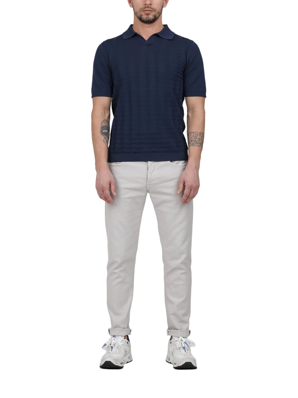 Incotex Slim Fit 5P Ppt Trousers Wit
