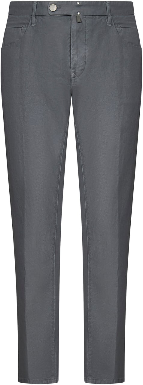 Incotex Trousers Grey Grijs