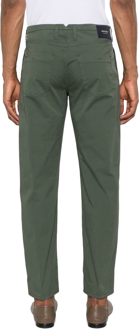 Incotex Rtw Green Donkergroen