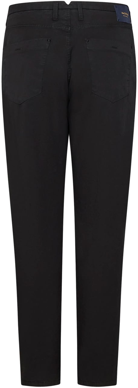 Incotex Trousers Black Zwart