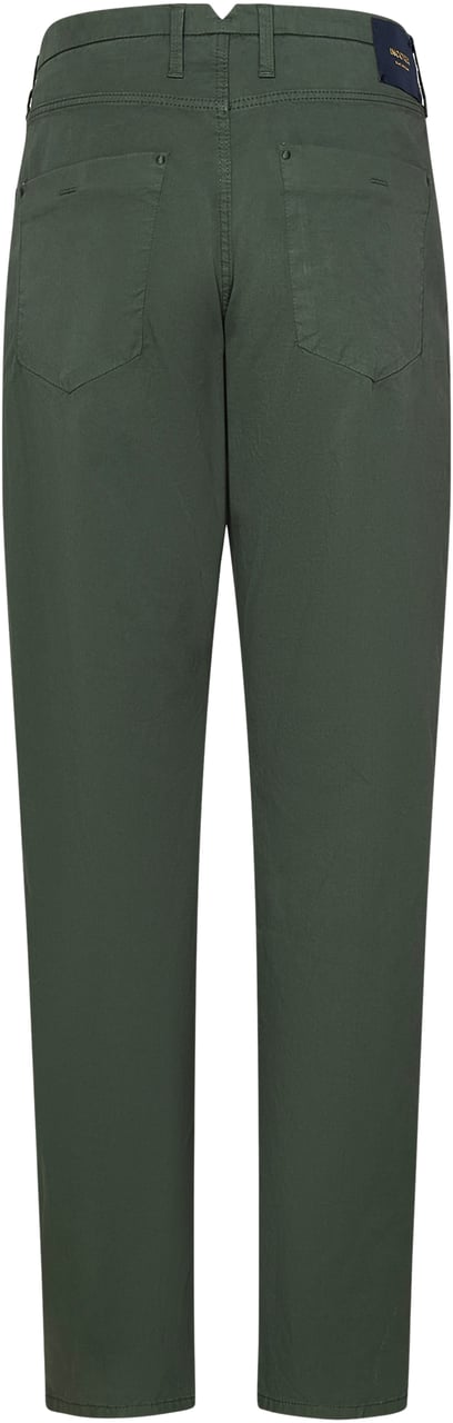 Incotex Incotex Trousers Green Groen