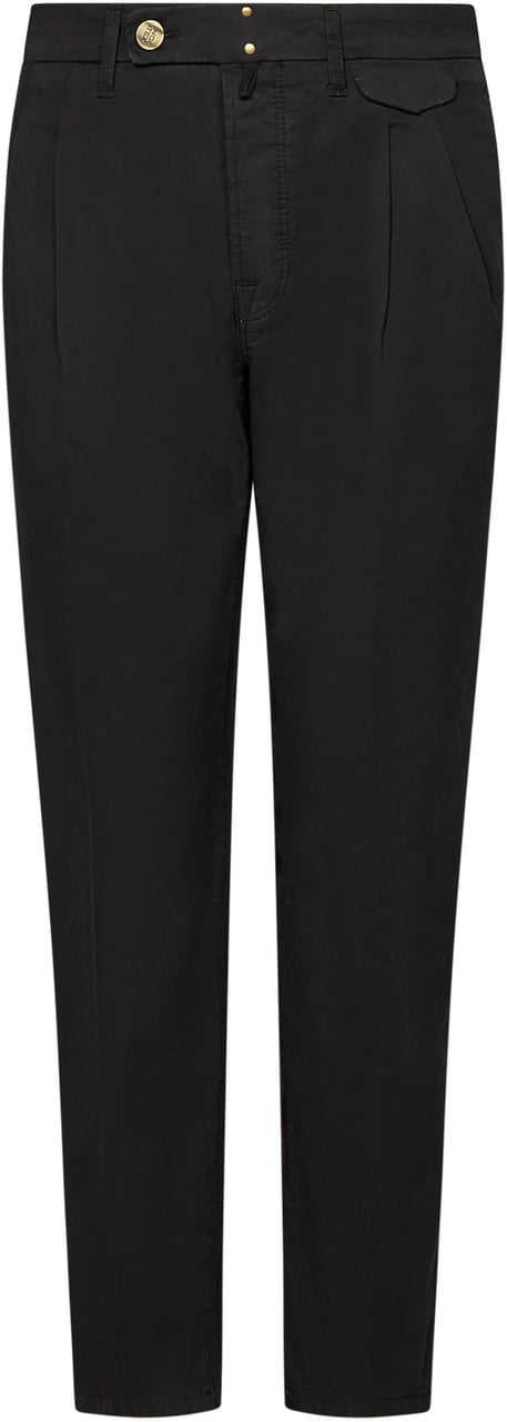 Incotex Incotex Trousers Black Zwart