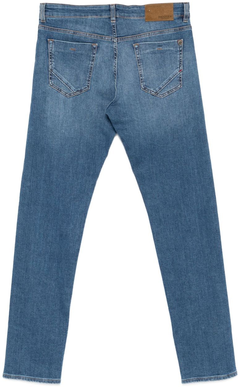 Incotex Jeans Blue Blauw