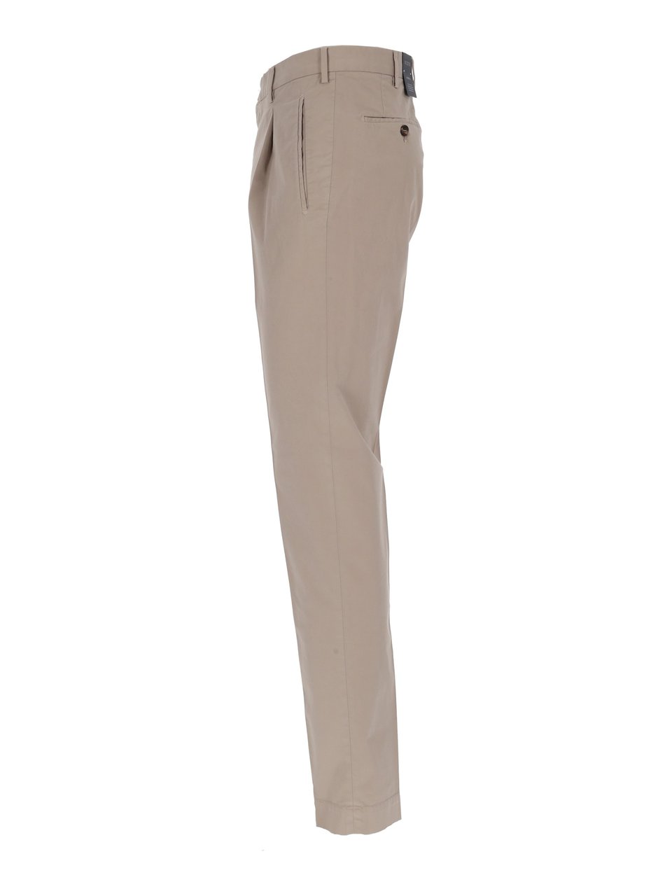 Incotex Tailored Fit Flat Front Straight-Leg Pants Roze