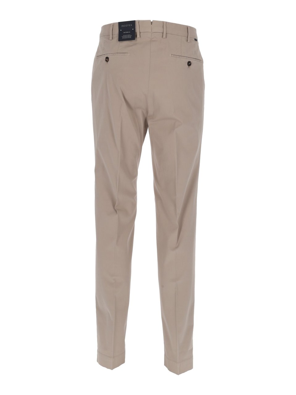 Incotex Tailored Fit Flat Front Straight-Leg Pants Roze