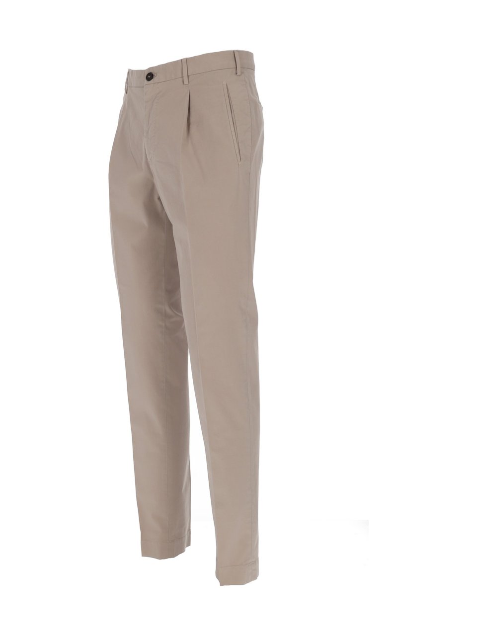 Incotex Tailored Fit Flat Front Straight-Leg Pants Roze