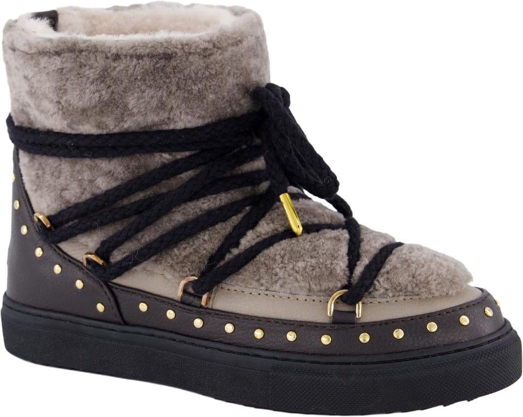 Inuikii Dames Curly Rock Boot Grijs Grijs