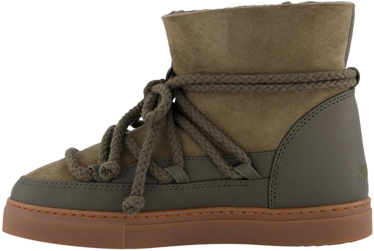 INUIKII Dames Classic Boot Olive Groen Groen