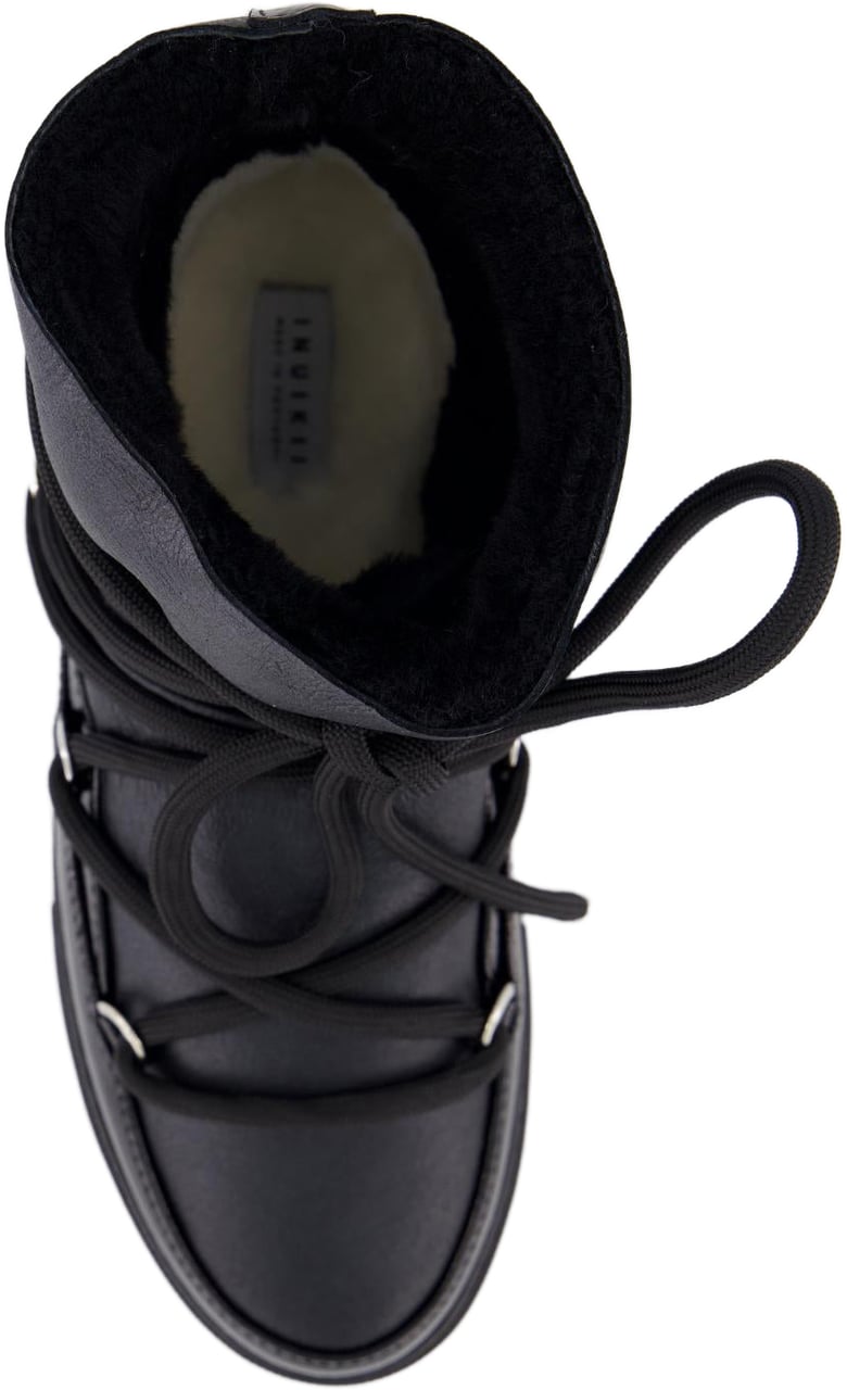 INUIKII Dames Gloss Boot Zwart Zwart