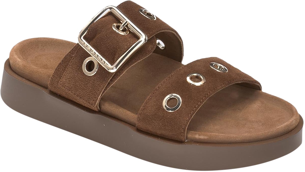 INUIKII Dames Tilda Buckle Bruin