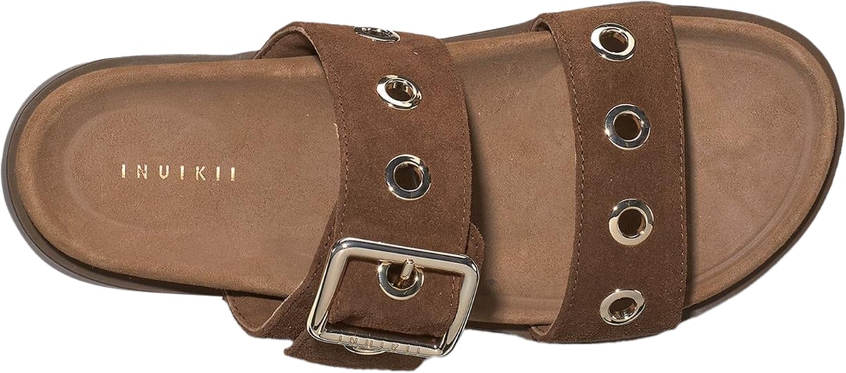 INUIKII Dames Tilda Buckle Bruin
