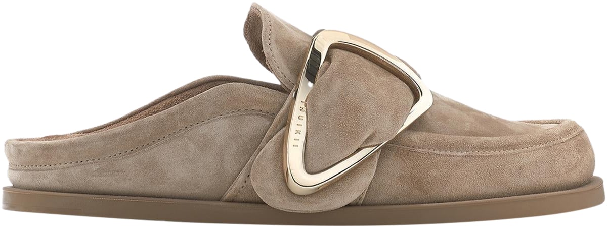 INUIKII Dames Mule Soft Beige