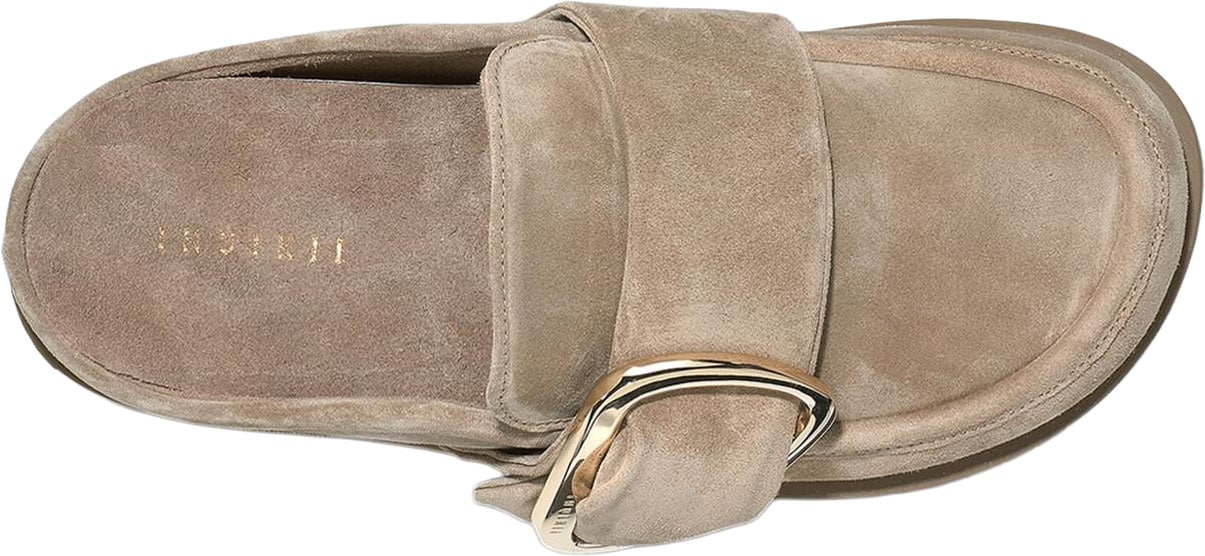 INUIKII Dames Mule Soft Beige