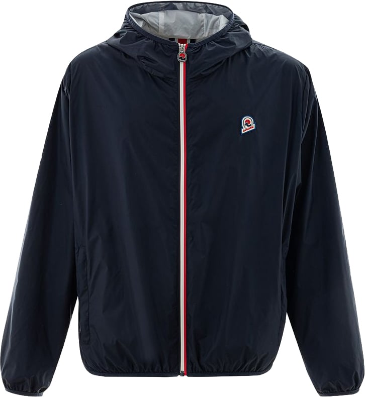 Invicta Blue Polyamide Shell Jacket Blauw