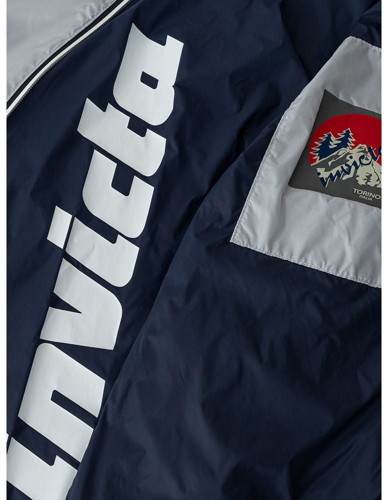 Invicta Invicta Gray Polyamide Shell Jacket Grijs