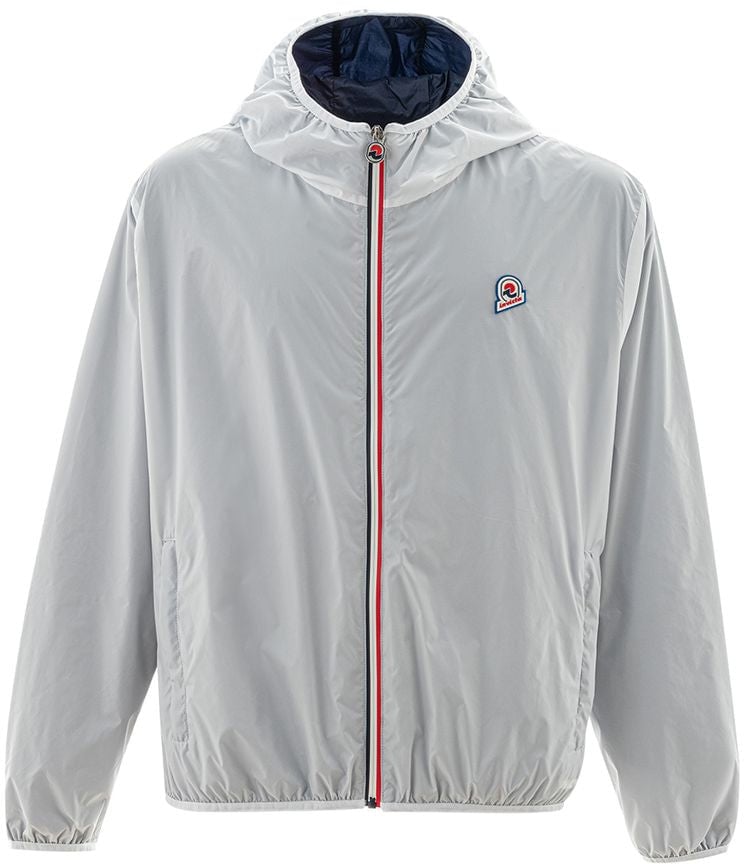 Invicta Gray Polyamide Shell Jacket Grijs