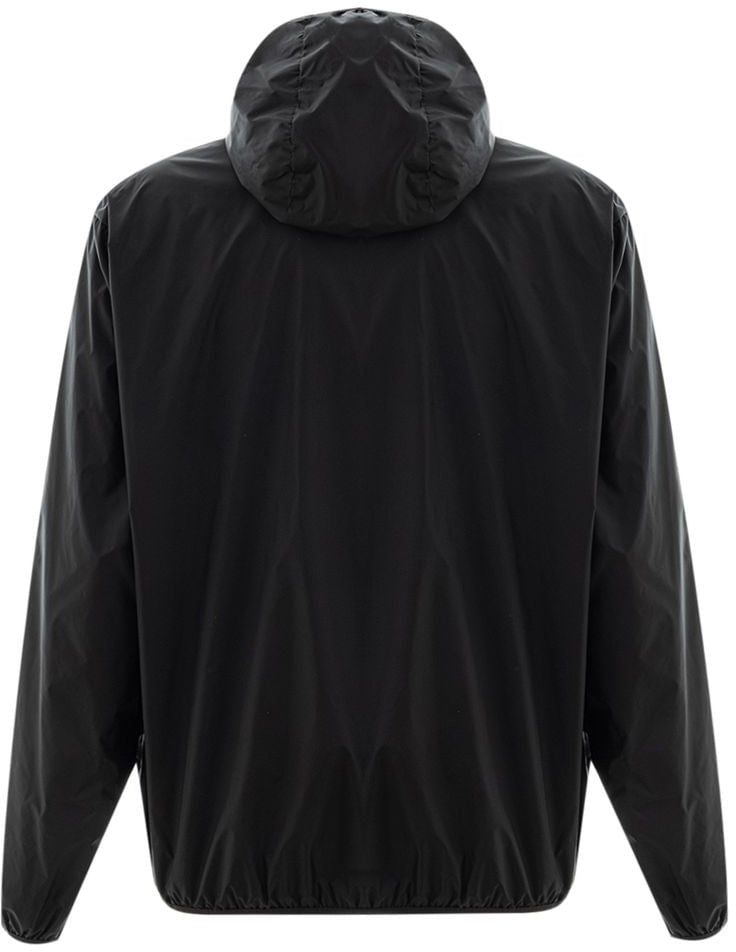 Invicta Black Polyamide Shell Jacket Zwart