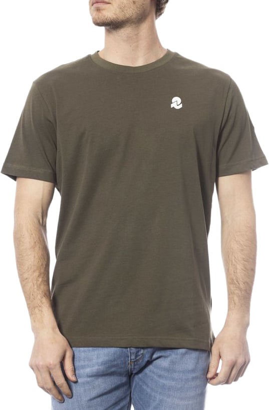 Invicta Invicta Green Cotton Men T-Shirt Groen