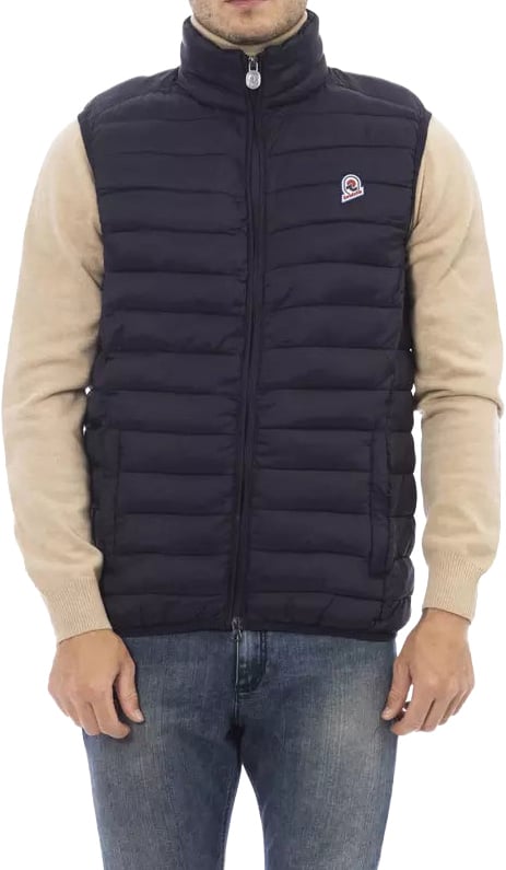 Invicta Blue Polyamide Men Vest Blauw