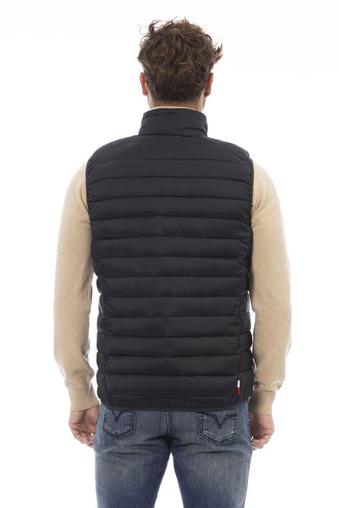Invicta Black Polyamide Men Vest Zwart