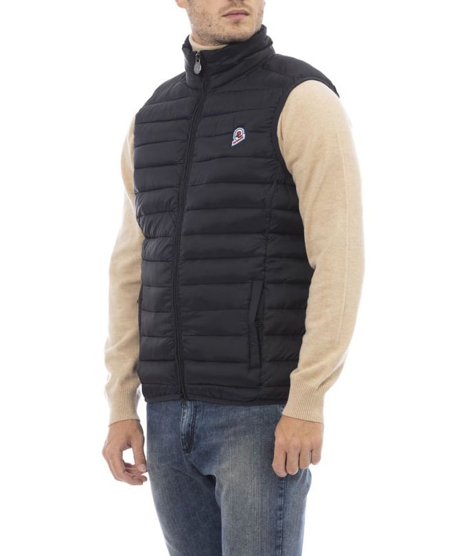 Invicta Black Polyamide Men Vest Zwart