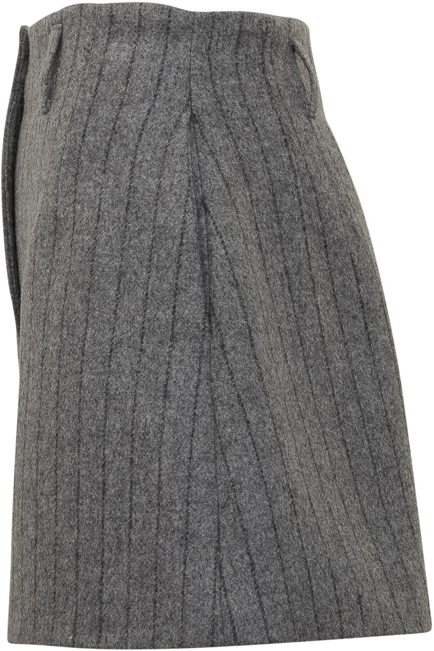 Iro Iro Shorts Gessati Grigi Donna Grijs