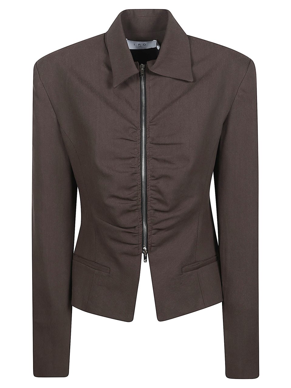 Iro Helvina Tailored Brown Jacket Zwart