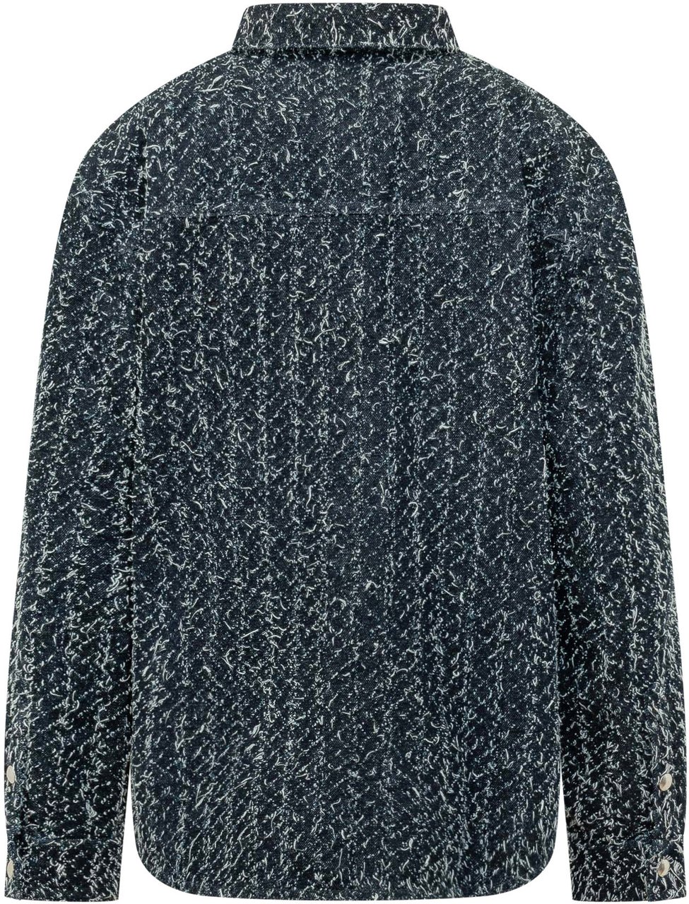 Iro Camicia Velini a Maniche Lunghe Navy