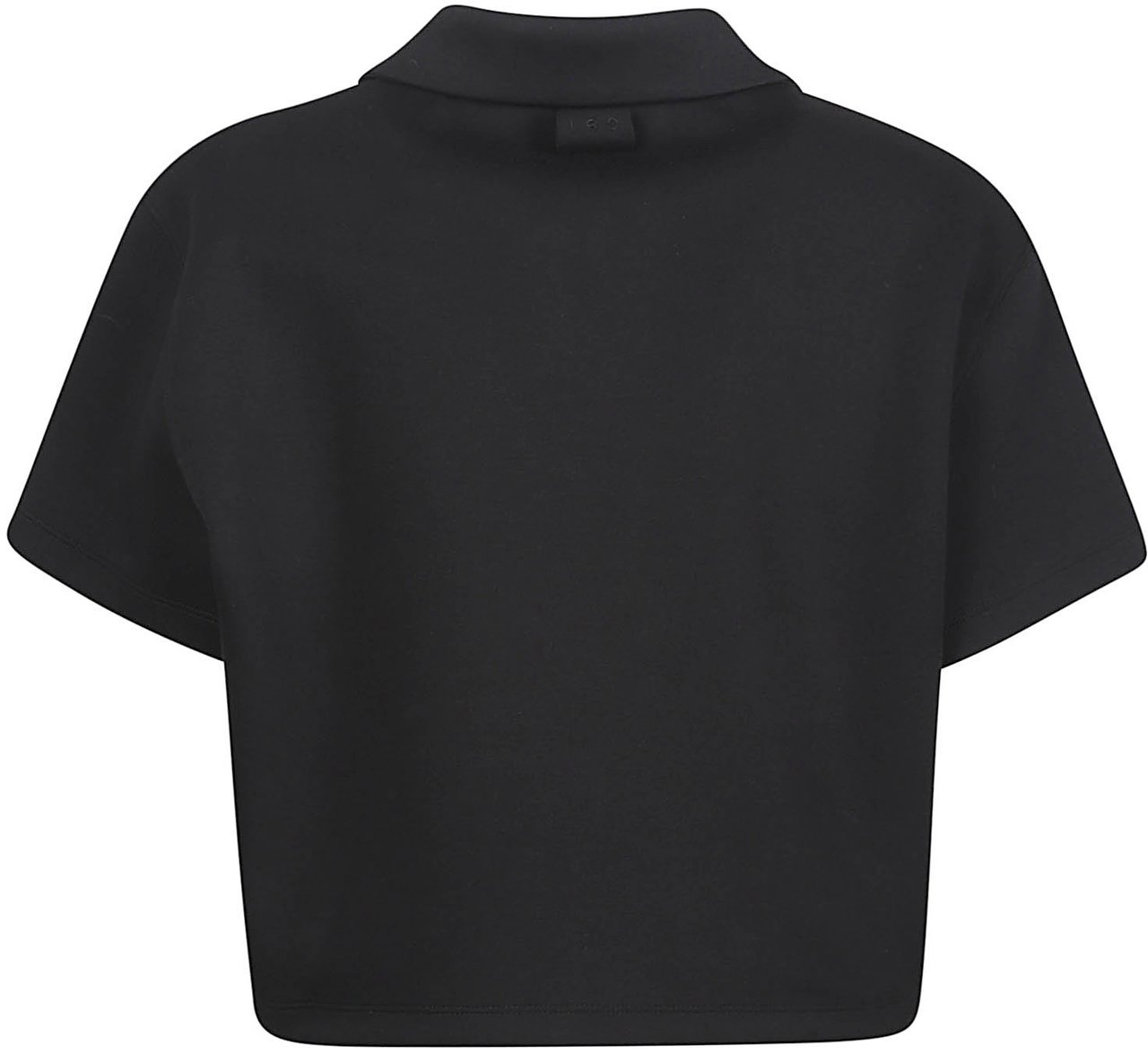 Iro Vanilie Cropped Black Top Zwart