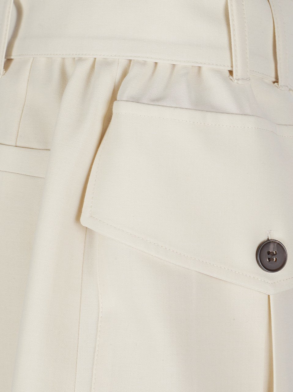 Iro Azoe High-Waisted Mini Skirt Grijs