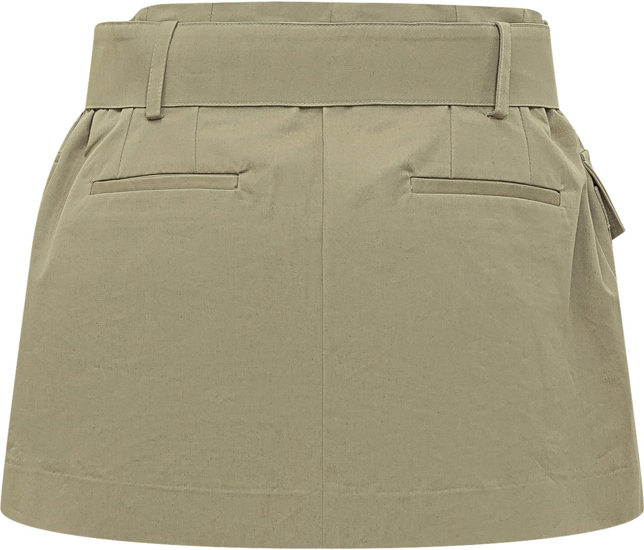 Iro Gonna Inoa Corta con Tasche Lime